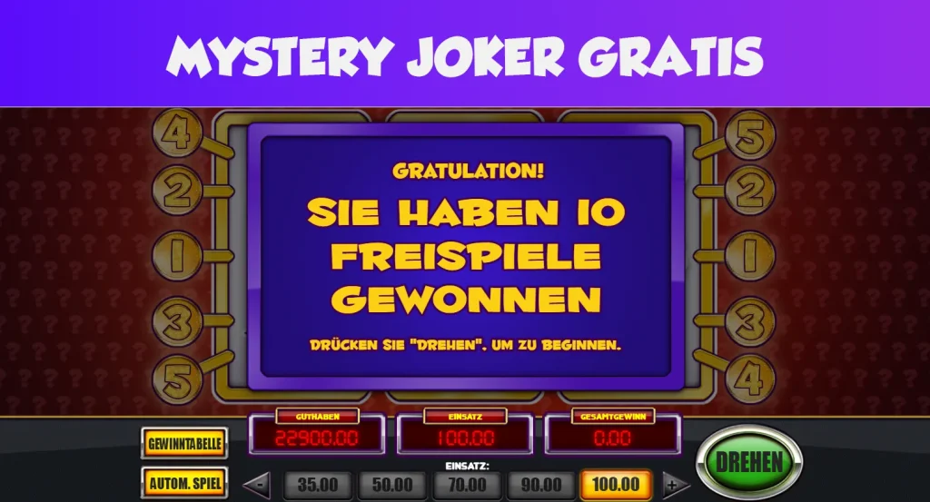 mystery joker gratis