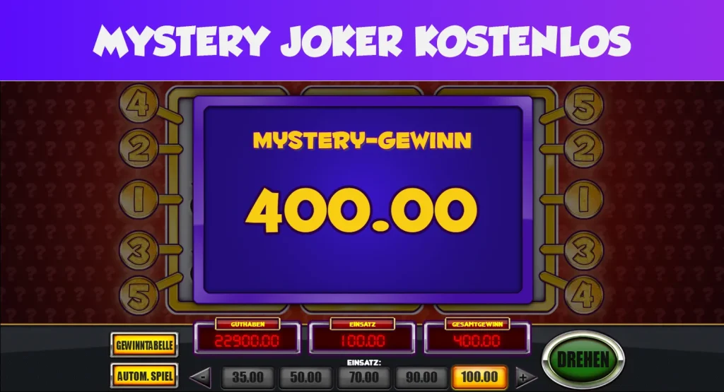 mystery joker kostenlos